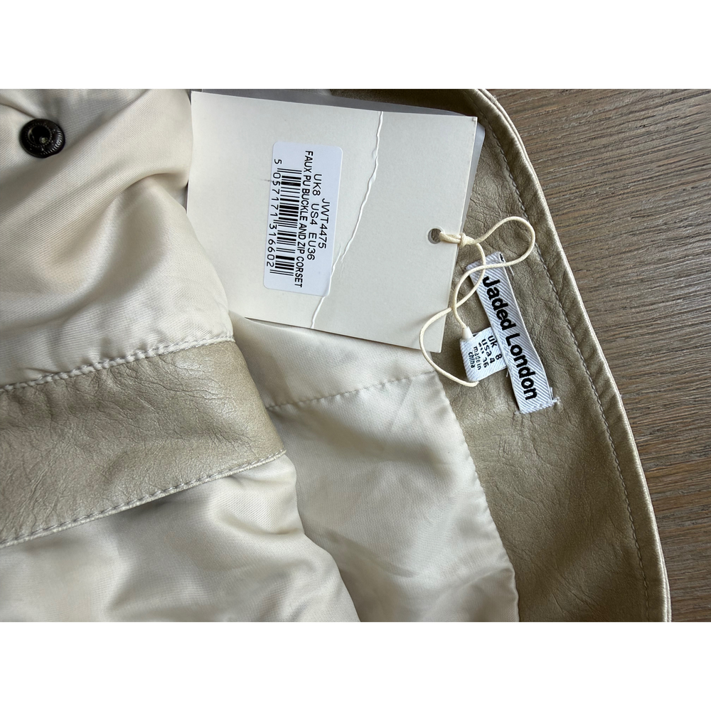 Jaded London, User: Mtinsta101@gmail.com Jaded London Faux PU Buckle and Zip Cor - Picture 2 of 4